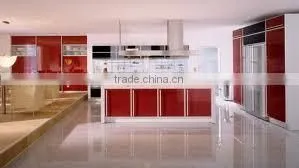Kitchen Wall Cabinets With Glass Doors,painted Tempered Glass thumbnail-1