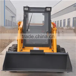 New Hysoon Chinese Skid Steer Loader With Grapple Bucket thumbnail-6