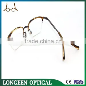 Stainless Steel Acetate Optical Eyewear Frame thumbnail-3