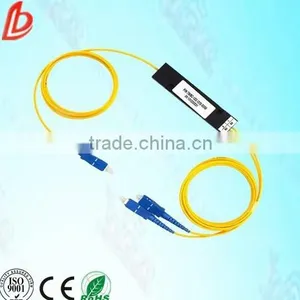 1*4 /1*8/1*16/1*32/1*64 Mini Tube Fiber Optic Plc Splitter ,1*4 With 1m G657A Fiber Optic Cable Splitter Usd 4.5/pcs thumbnail-1