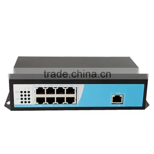 IEEE802.3af/at 48v 8 Port Gigabit POE Switch for UHD 4k TV thumbnail-1
