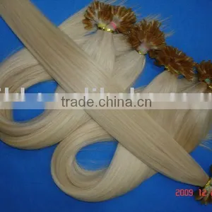 Keratin Hair Extension-U Type- Remy Human Hair -60# thumbnail-1