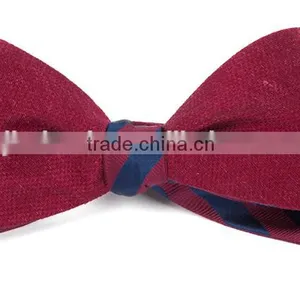 2016 OEM Custom Made Double Sided Pre-tie Fashion Pattern Bow Ties for Boys thumbnail-4