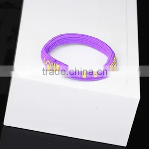 Top Quality Elegant Lasted Fashion Clean Flower Chunky Crystal Decorative Elastic Hair Rubber Band For Girls Pony Tail Hair Rope thumbnail-4