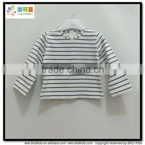 BKD Cotton Stripe Newborn Baby Shirts thumbnail-1