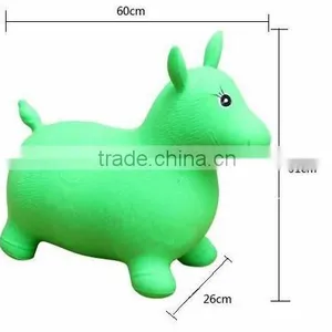 Child Animal Inflatable Toy Jumping Horse With Non-toxic PVC Material thumbnail-4