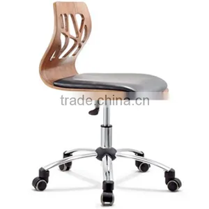 ROLLING ADJUSTABLE SWIVEL STOOL - BAR TABLE CHAIR W/WHEELS -MASSAGE/TATTOO- BLACK thumbnail-1