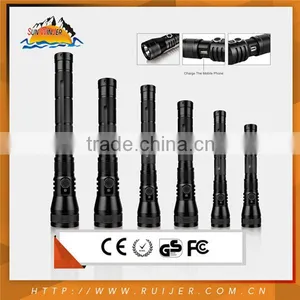 Made In China Standard Design Rechargeable Led Flashlight thumbnail-1