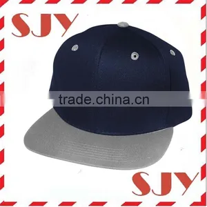 Wholesale Custom Flat Brim Cheap Blank Baseball Cap thumbnail-1