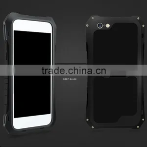 Luxury Aluminum Metal Frame Rubber Silicone Bumper Hard Case Cover for Xiaomi Mi4i for Samsung Galaxy Mega 6.3 for Sony thumbnail-5