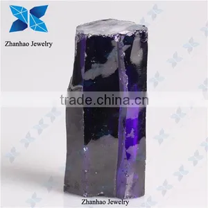 AAA Zircon Hot Sale Violet Cubic Zirconia Rough Stone thumbnail-1