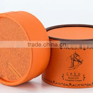 Custom Printed Kraft Paper Round Cylinder Gift Box thumbnail-1