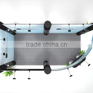2016 10x20ft Portable Exhibition Magic Booth 3x6m thumbnail-5