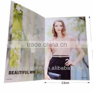 Full Color Printing Paper Brochure for Clothes Promotion Made In China thumbnail-1