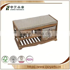HOT SALE Decorative Unique Designed Rubber Solid Teak Wood Furniture thumbnail-3