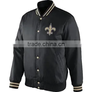 Custom Satin Varsity Jackets,custom Nylon Varsity Jackets,custom Made Varsity Jacket thumbnail-1