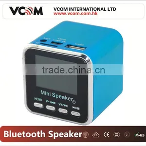 Music Cube Portable Speaker With LED Display thumbnail-1
