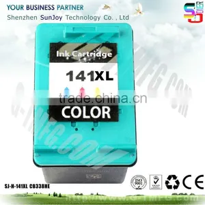 Wholesale Printer Ink Cartridge Compatible CB338HE 141XL for Photosmart C4283 All-in-One Printer(CC210C)Photosmart C4483 thumbnail-1