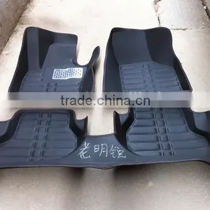 PVC Environmental Material Factory Outlet Car Mat With Carpet thumbnail-1