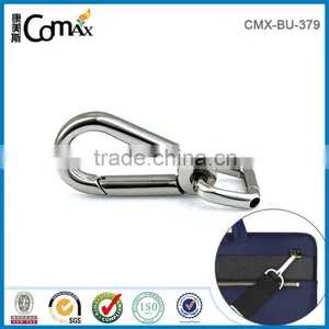 Shiny Silver Simple Flat Metal Hook for Handbag and Luggage thumbnail-2