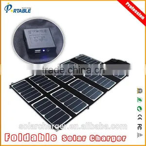 High Efficency 23% 65W Flexible Solar Panel Charger thumbnail-5