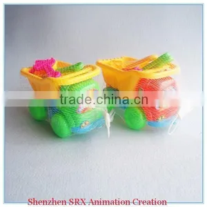 OEM Wholesale Summer Fun Vacation Outdoor Sand Trolley Shovel Tools Toys,plastic OEM Trolley Summer Tools Toys for Kids thumbnail-1