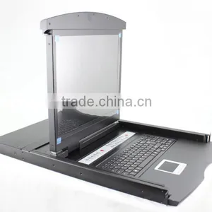 Rackmount 1u KVM LCD Keyboard Video Mouse LCD thumbnail-4