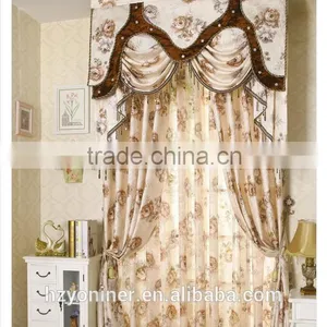2015 Hot Sale Printed Designed No. 17 Window Curtains, Made- up Black Out Fabric in Home or Hotel thumbnail-1