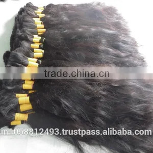 24 Inch Remy Brazilian Natural Human Hair Bulk thumbnail-1