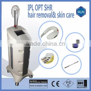 Salon Use Vertical E Light Shr Hair Removal Opt Skin Care Beauty Machine thumbnail-1