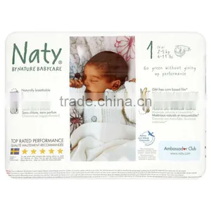 Nature Babycare Size 1 Newborn Nappies 2-5kg 26 per Pack thumbnail-1