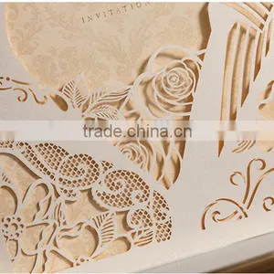 Laser Cut Wedding Invitation Card thumbnail-5