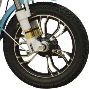 48v Lead Acid Battery Electric Bike Electric Bicycle With Basket for Wholesale thumbnail-4