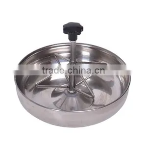 2015 Hot Sale Manufacture 304 Stainless Steel Feeding Pan For Piglet thumbnail-1