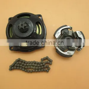 6T Gear Box Drum Clutch Pad Chain Kit 43cc 47cc 49cc Rocket Dirt Bike Mini Quad thumbnail-1