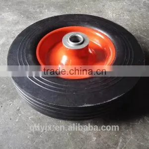 High Quality Rubber Small Solid Mute Wheel thumbnail-3