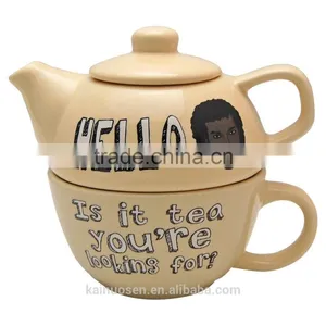 Teapot and Mug Set With Free Key Ring thumbnail-1