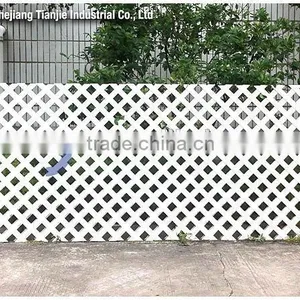 PVC Lattice Plastic Lattice Vinyl Lattice With Wooden Box Packing thumbnail-1