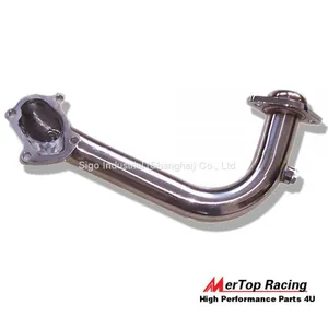 MERTOP RENAULT 5 GT 5GT TURBO STAINLESS STEEL ONE PIECE EXHAUST DOWN CROSS OVER PIPE 2 thumbnail-1