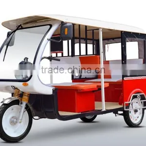 1000W Electric Tricycle Rickshaw With Passenger Seat for 5-6 People thumbnail-2