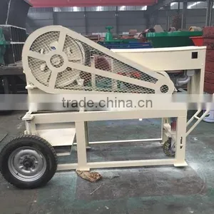 High Quality Diesel Engine Small Jaw Crusher Mobile Stone Crusher Machine for Sale thumbnail-5