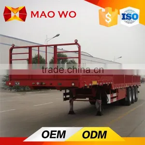 Hot Sale China Trailer Supplier Cargo Side Wall Semi Trailer for Exporting Africa thumbnail-1