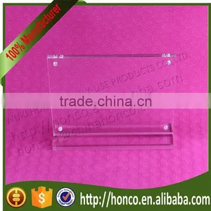 High Quality 7" Clear Color Acrylic Magnetic Photo Frames thumbnail-5