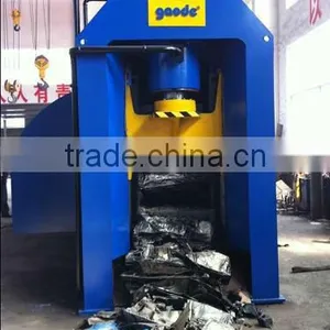 High Efficincy Compress & Shear Integral Machine for Scrap Car Selling thumbnail-1