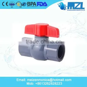 MZL Plastic PVC Union Ball Valve for Water Supply With ISO9001 thumbnail-3