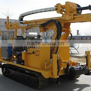Easy Operation Flow!deep Water Well Drilling Rigs With Wheel Chassis Device thumbnail-1