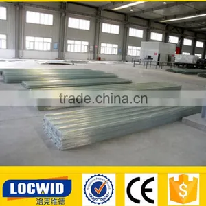 FRP Polymer Sheet , Corrugated Skylight Roof Tiles thumbnail-2