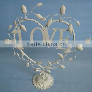Antique Sweet Wedding Metal Table Deco thumbnail-1