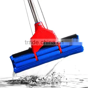 PVA Sponge Twist Cleaning Mop With Super Absorbent Sponge Head Stick thumbnail-3