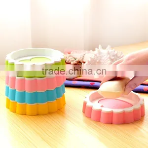 Q059 Bathroom Accessory, Fashion Household Wholesale Soap Dish Soap Case Soap Holder thumbnail-1